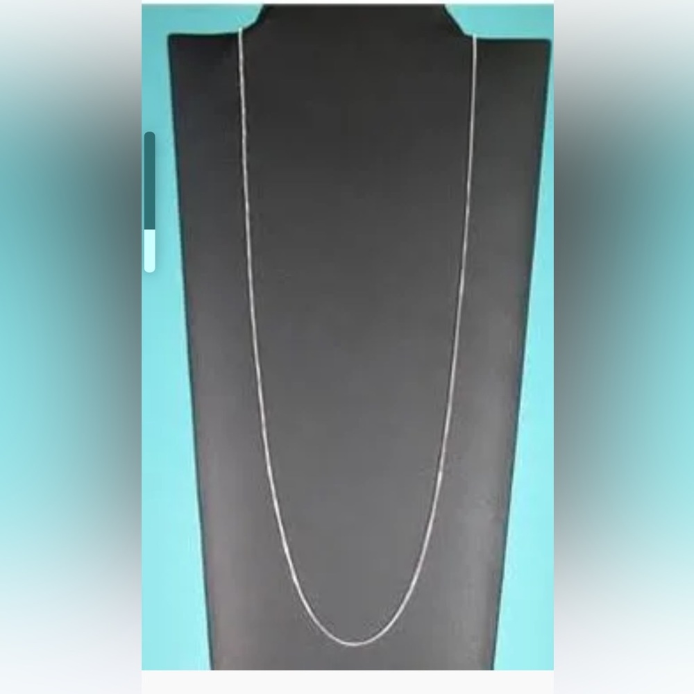 Elegant Silver Necklace New Without Tag